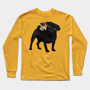 Puggyback Pals Long Sleeve T-Shirt